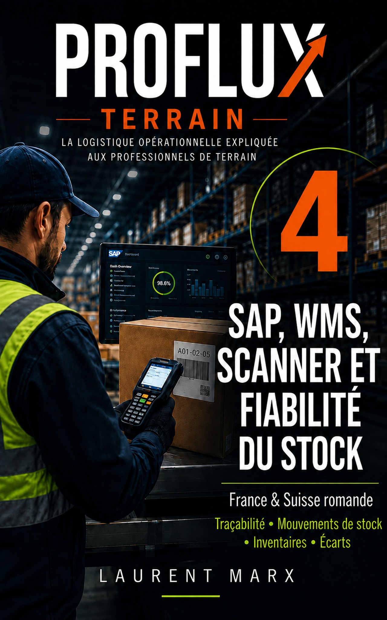 Couverture de SAP, WMS, scanner et fiabilité du stock, Laurent Marx